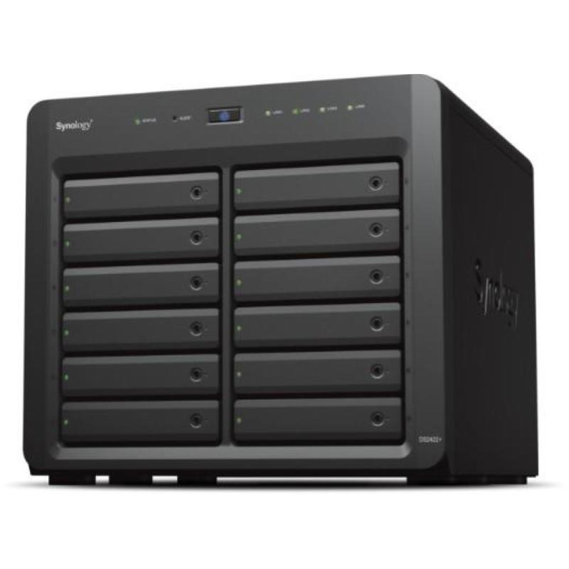 Synology diskstation ds2422+ server nas e di archiviazione tower collegamento ethernet lan nero v1500b Synology diskstation ds2422+ server nas e di archiviazione tower collegamento ethernet lan nero v1500b