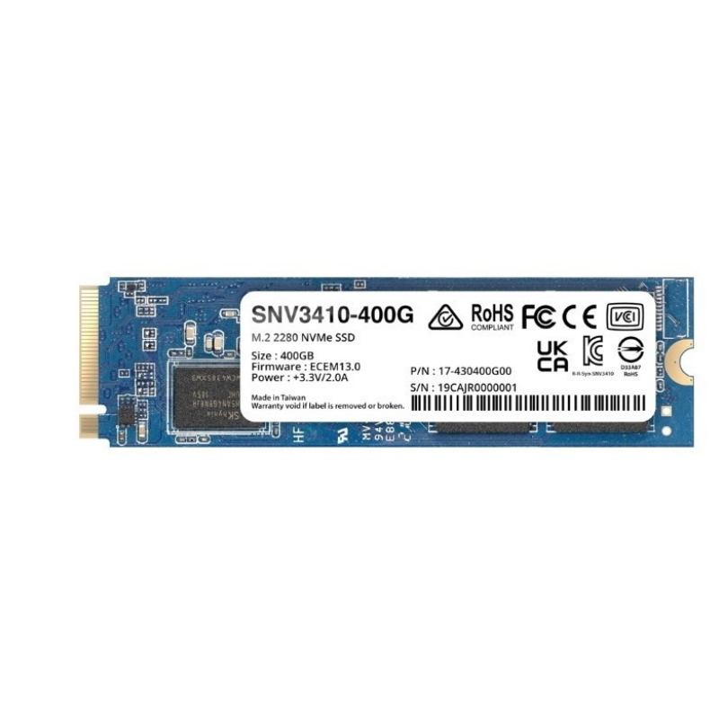 Synology snv3410 m.2 400 gb pci express 3.0 nvme