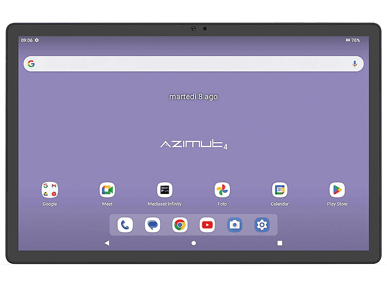 Tablet MEDIACOM SMARTPAD AZIMUT4 4/64, 64 GB, 10,51 ", Grey, Connettività: 4G (LTE)
