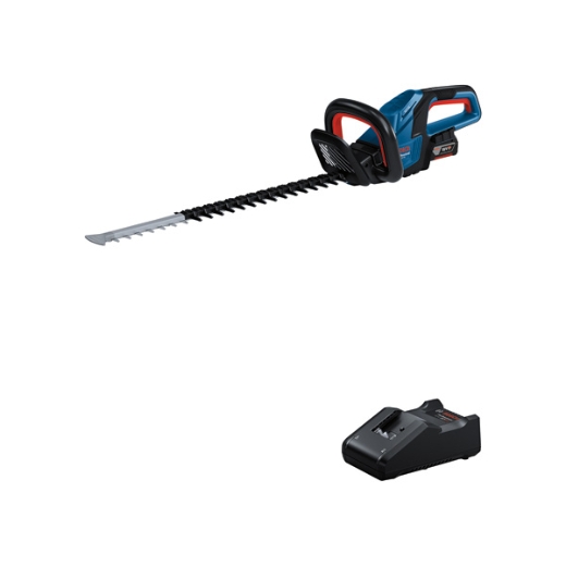Tagliasiepi A Batteria Bosch Ghe 18v-60, 1x 4,0 Ah E Caricabatterie