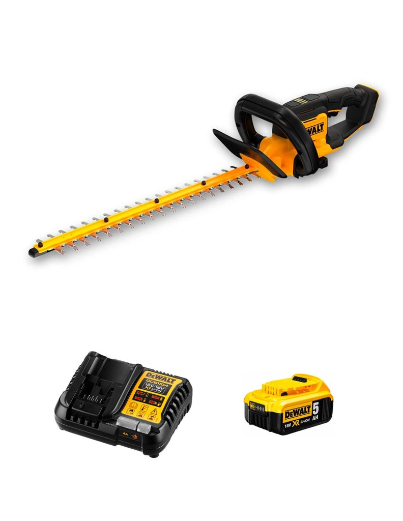 Tagliasiepi DeWALT DCMHT562P1 (1 x 5,0 Ah + DCB1104) Tagliasiepi DeWALT DCMHT562P1 (1 x 5,0 Ah + DCB1104)