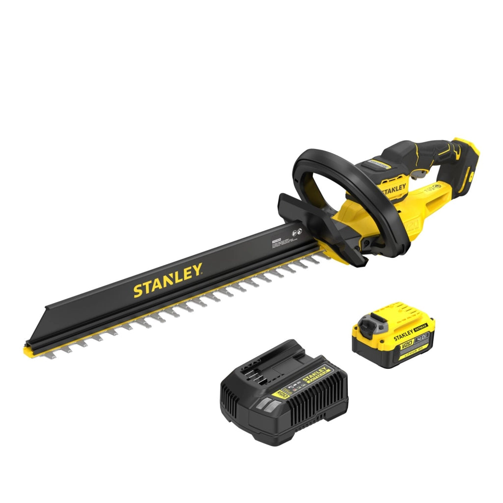 Tagliasiepi Stanley FATMAX V20 STCHT8255M1-QW 18V 55 cm con Batteria 4Ah Tagliasiepi Stanley FATMAX V20 STCHT8255M1-QW 18V 55 cm con Batteria 4Ah