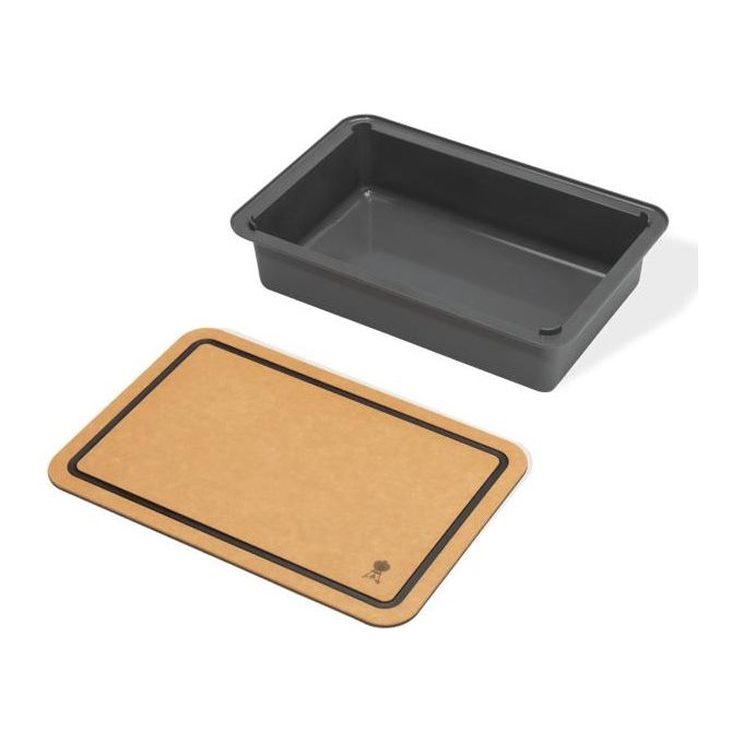 Tagliere con recipiente Premium Slate 76 WORKS 3400131