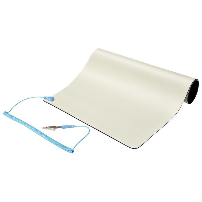Tappeto antistatico per pavimento e banco di lavoro Beige SM ANTI STATIC MAT