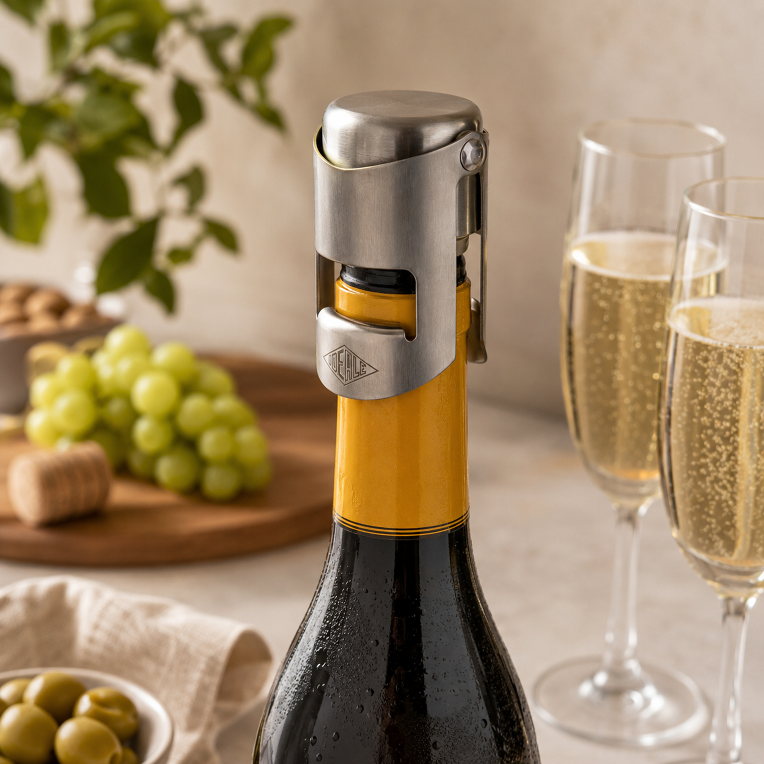 Tappo Champagne in acciaio inox Ideale IPAC