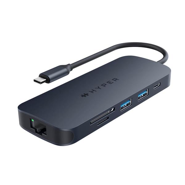 Targus Hyper Hyperdrive Ecosmart Gen.2 Universal Usb-C 8-in-1 Hub W 140 PD3.1 Power Pass-Thru HD4004GL
