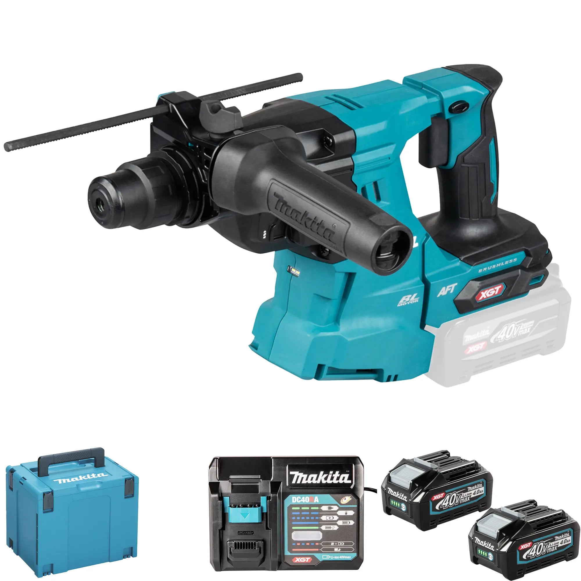 Tassellatore Makita Hr011gu201 40v 4ah Tassellatore Makita Hr011gu201 40v 4ah