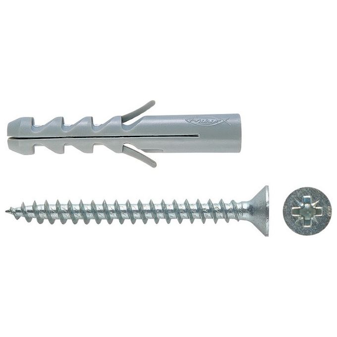 Tasselli S 5 V Con Vite (100 Pz.)
