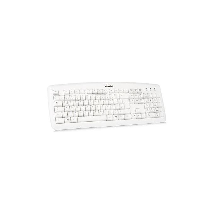 Tastiera computer German Wired Bianco XKKITA2 D1W WH