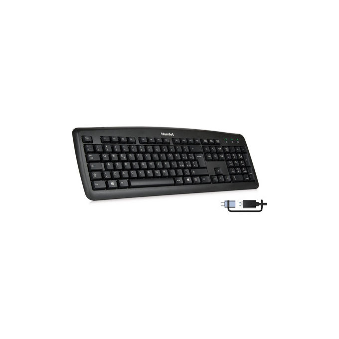 Tastiera computer Soft Touch Black XKKITA2 CX