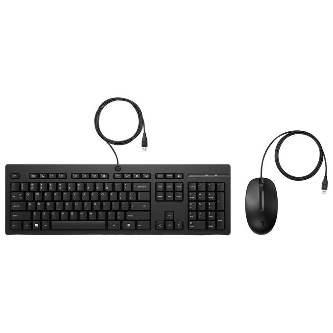 Tastiera e mouse 225 Black AX2Y7AA