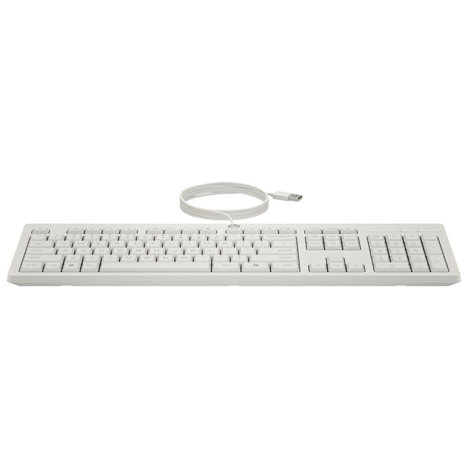 Tastiera e mouse 225 Wired White AW5S6AA
