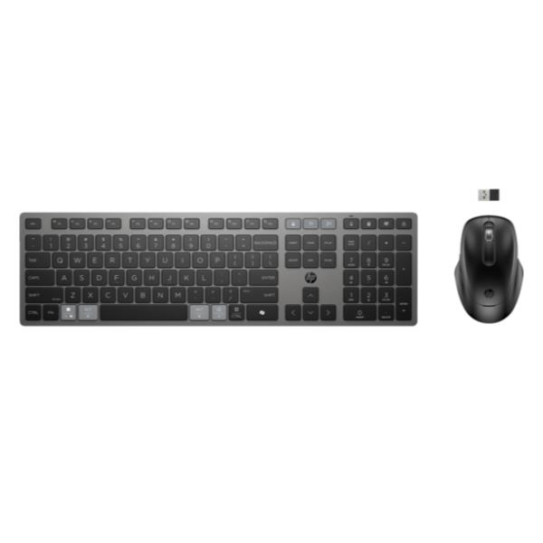 Tastiera e mouse 725 Multi Device Rechargeable Grey e Black 9T5B0UT Tastiera e mouse 725 Multi Device Rechargeable Grey e Black 9T5B0UT