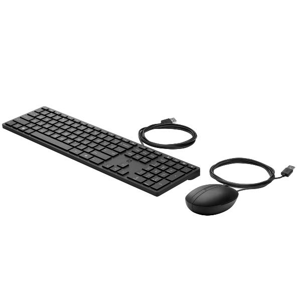 Tastiera e mouse Wired Desktop 320MK Black 9SR36UT