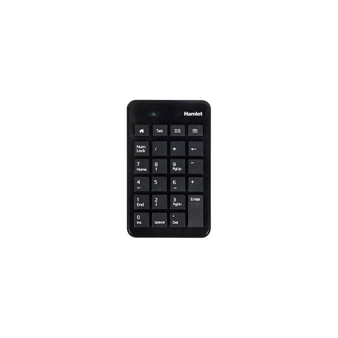 Tastierino numerico computer USB 2.0 23 tasti Black XKPADUBK