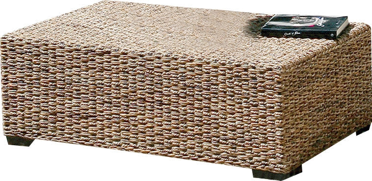 Tavolino da Giardino 120x75x40 cm in Abaca Bauer Luna Tavolino da Giardino 120x75x40 cm in Abaca Bauer Luna