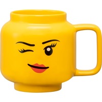 Tazza in ceramica LEGO Winking Girl, grande Tazza in ceramica LEGO Winking Girl, grande