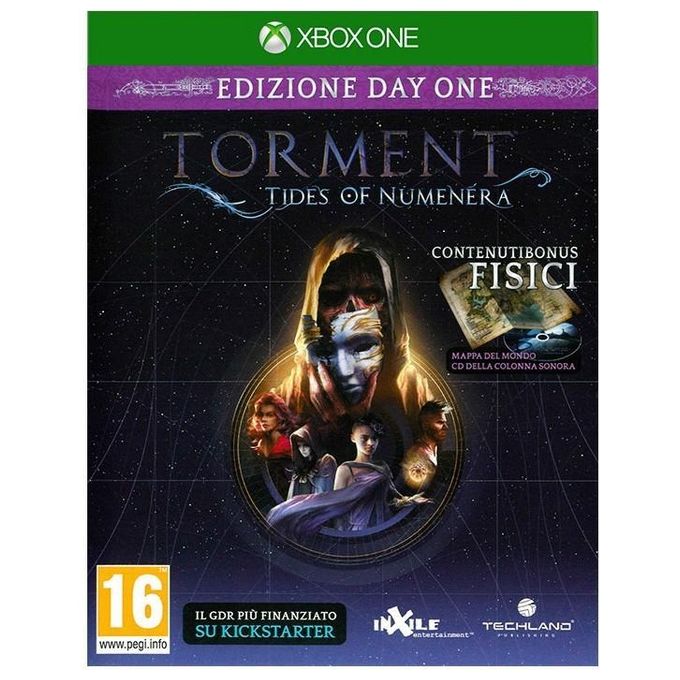 Techland 1020713 Torment: Tides of Numenera Day One Edition Gioco per Xbox One Genere RPG Lingua Italiano PEGI 16 colore Nero