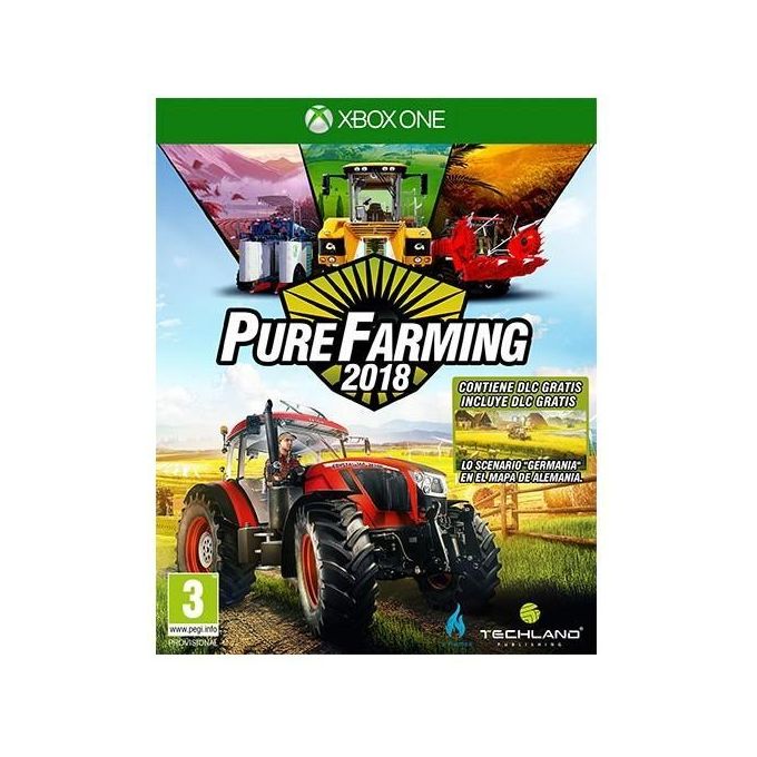 Techland 1024004 Pure Farming 2018 Videogioco per Xbox One Lingua Italiano Genere Simulazione colore Nero