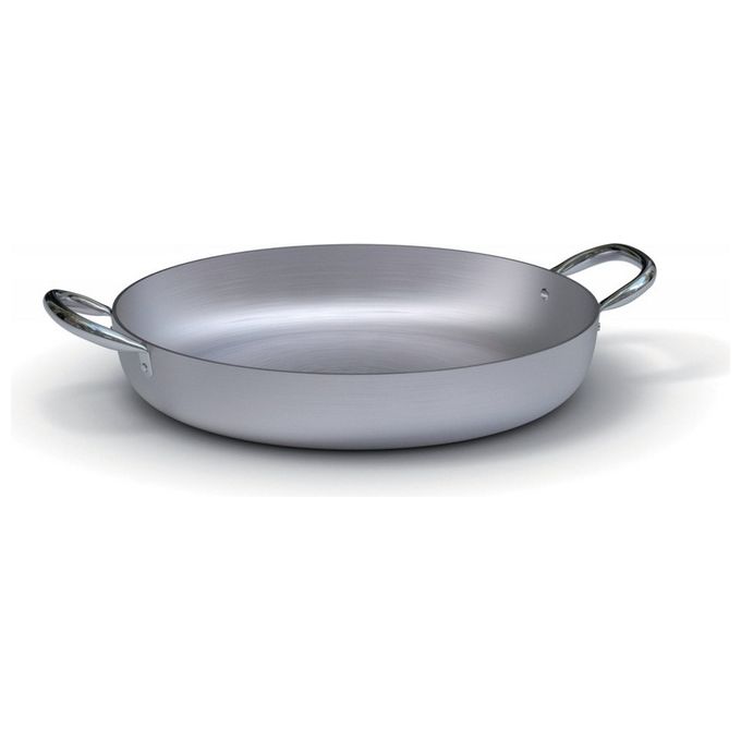 Tegame Alluminio (24cm) PROFESSIONALE SERIE 7000 Silver naturale 7008 24