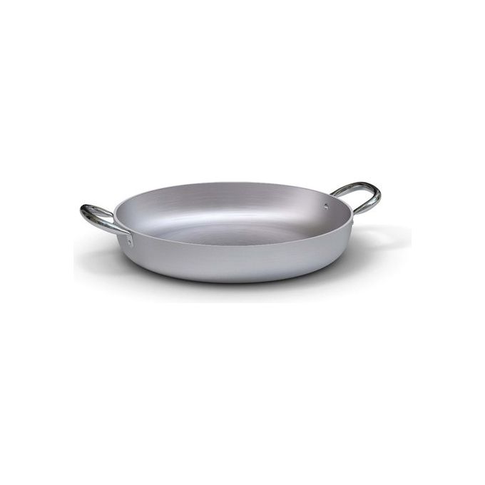 Tegame Alluminio (28cm) PROFESSIONALE SERIE 6800 Silver satinato 6808 28