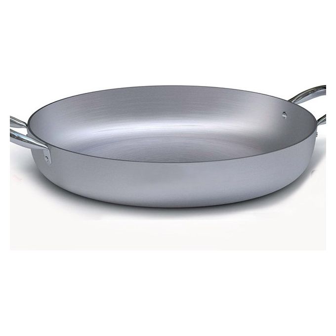 Tegame Alluminio (28cm) PROFESSIONALE SERIE 7000 Silver naturale 7008 28