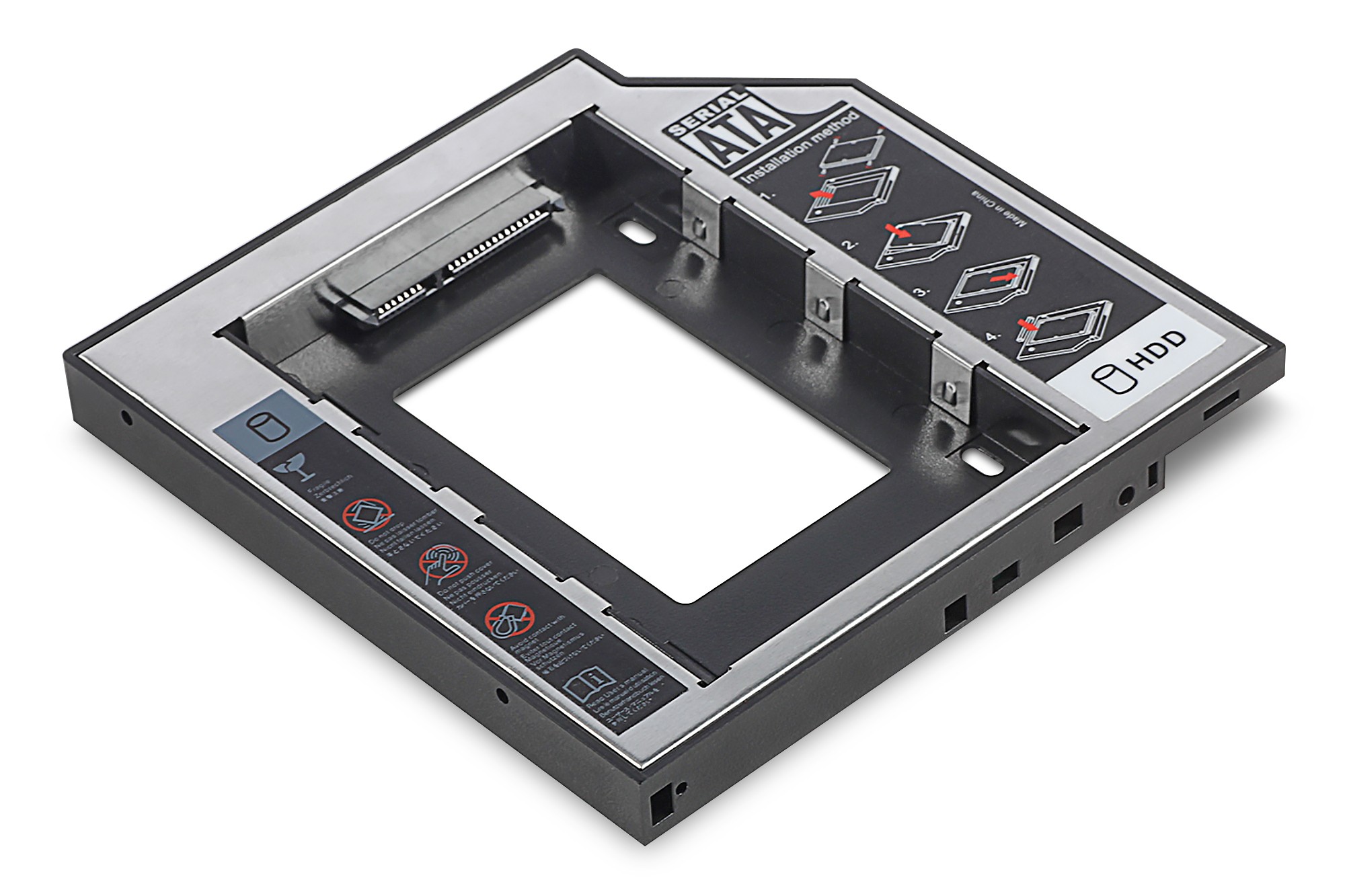 Telaio Di Installazione Per Unita' Cd/Dvd/Blu-Ray Sata Su Sata Iii Altezza 127 Mm Telaio Di Installazione Per Unita' Cd/Dvd/Blu-Ray Sata Su Sata Iii Altezza 127 Mm