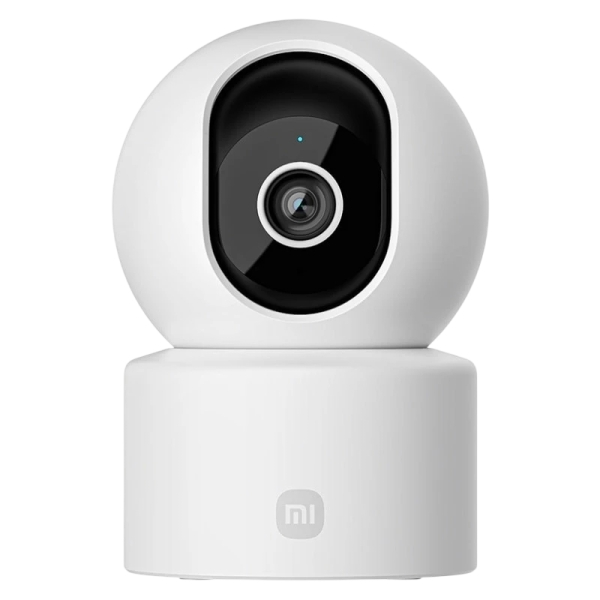 Telecamera di sorveglianza Xiaomi Smart Camera C302 2K - Rotazione orizzontale e verticale a 360° - Wi-Fi 6 - Visione notturna a colori - Avvisi AI in tempo reale - Bianca