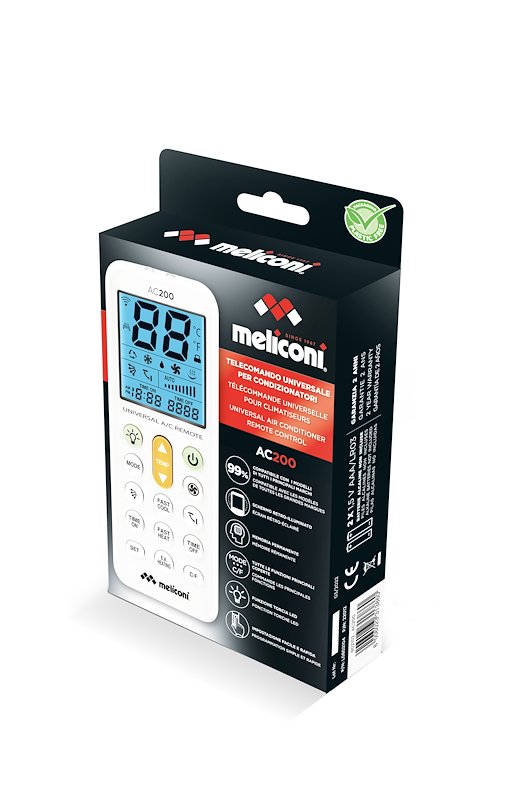 TELECOMANDO UNIVERSALE MELICONI AC 200