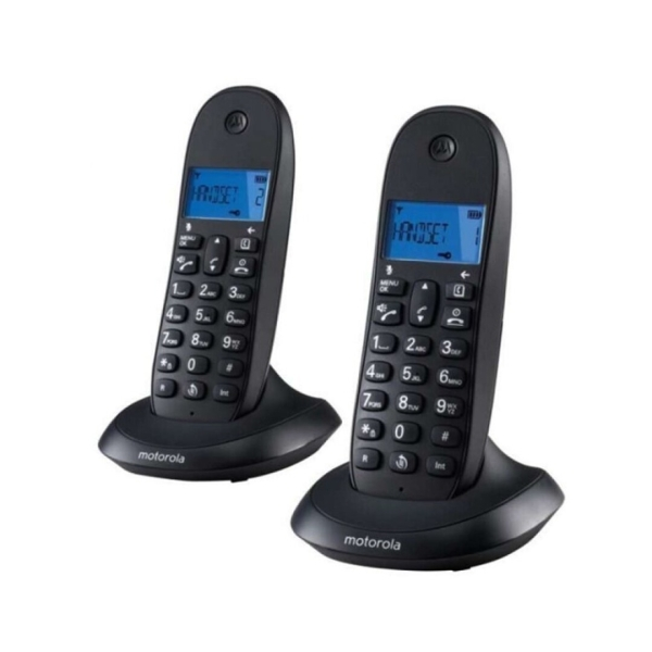 Telefono cordless Motorola C1002L Dect + 1 interno - ID chiamante - Vivavoce Telefono cordless Motorola C1002L Dect + 1 interno - ID chiamante - Vivavoce