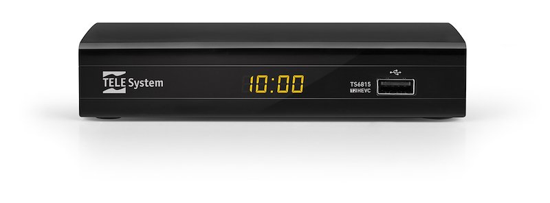 Telesystem TS6815/02 ZAPPER T2 HEVC, SCART , HDMI, HDR BLACK