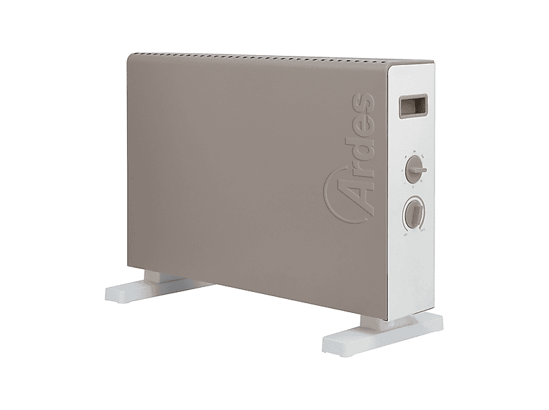 Termoconvettore ARDES THOR T CONVETTORE, Potenza 2000 W, 3 livelli di calore, Funzione Antigelo integrata, Tortora