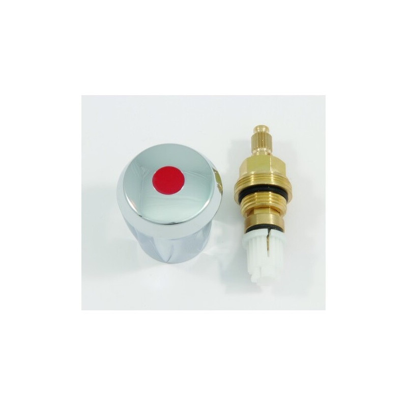 Termostato Parte Superiore 3/8z Cromo Caldo Ideal Standard