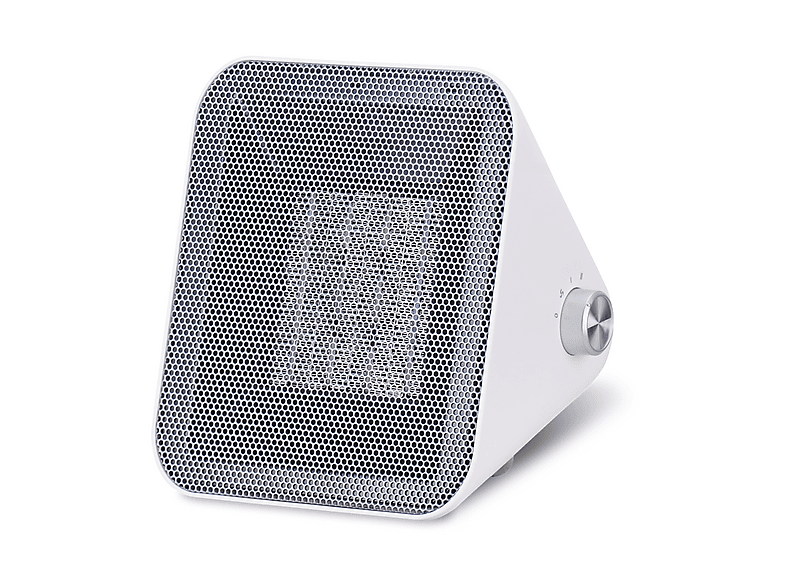 Termoventilatore ARDES ICONIQ W TERMOVENTILATORE CERAMICO, Potenza 1500 W, 2 livelli di calore, Elementi riscaldanti in ceramica, Funzione Aria Fredda, Bianco