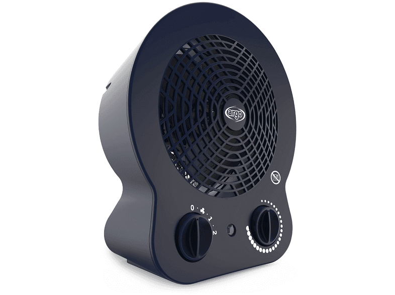 Termoventilatore ARGO DORI NIGHT, Potenza 2000 W, 2 livelli di calore, Funzione Aria Fredda