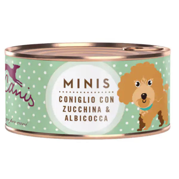 Terra Canis Mini Grain Free 100 gr Coniglio, zucchina e albicocca - confezione da 6 pezzi - Cibo umido per cani - 1° ORDINE? scegli tra BZR5 - BZR20 + 200 pt fedeltà