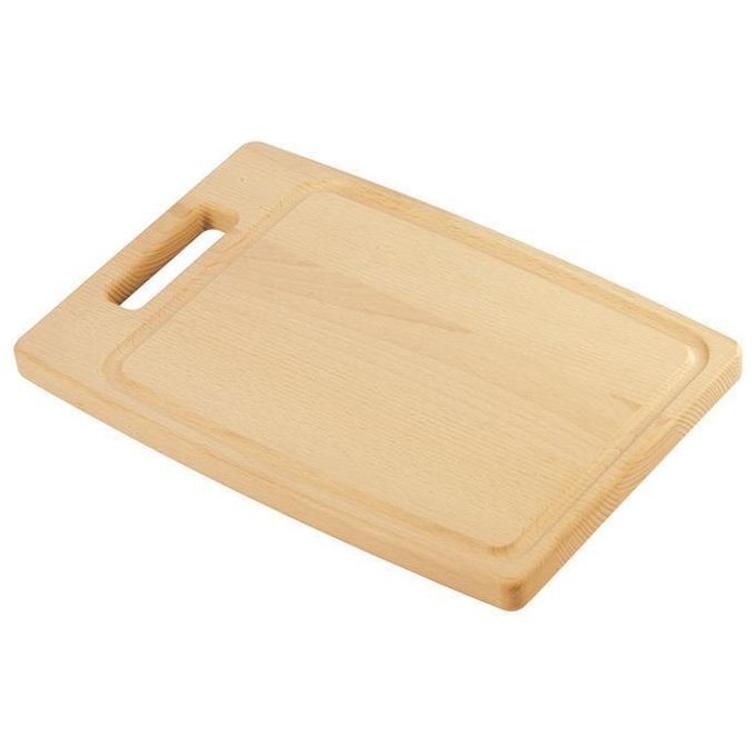 Tescoma 379516 Home Profi Tagliere in Legno di Faggio con Maniglia e Scanalatura per Liquidi colore Legno