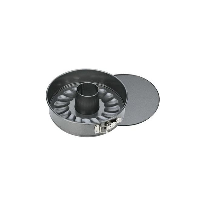 Tescoma 623286 DELICIA Tortiera Apribile con Doppio Fondo Ø 24 cm Altezza 7 cm Rivestimento Antiaderente Lavabile in Lavastoviglie colore Grigio
