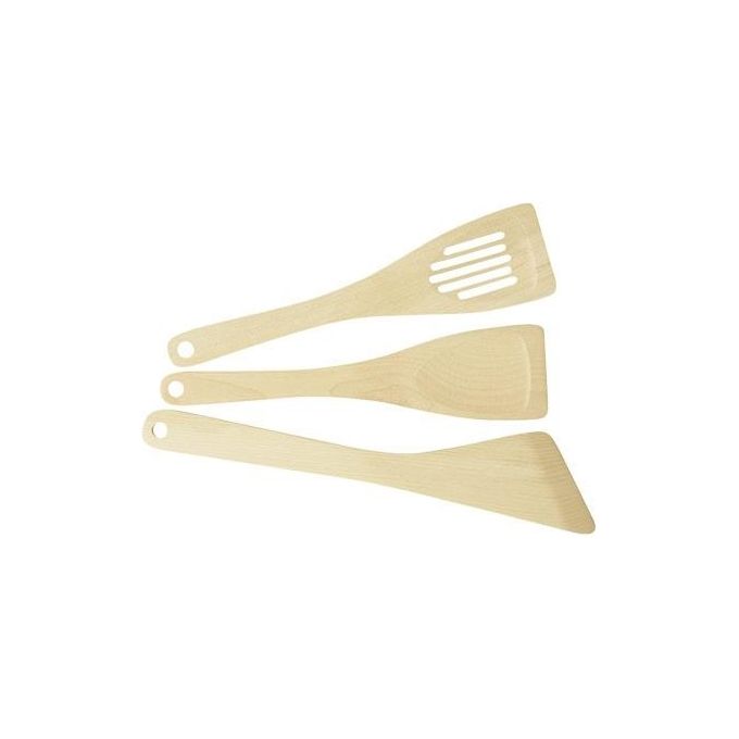 Tescoma 637420 Woody Set 3 Palette in Legno di Faggio per Pentolame Antiaderente Tescoma 637420 Woody Set 3 Palette in Legno di Faggio per Pentolame Antiaderente