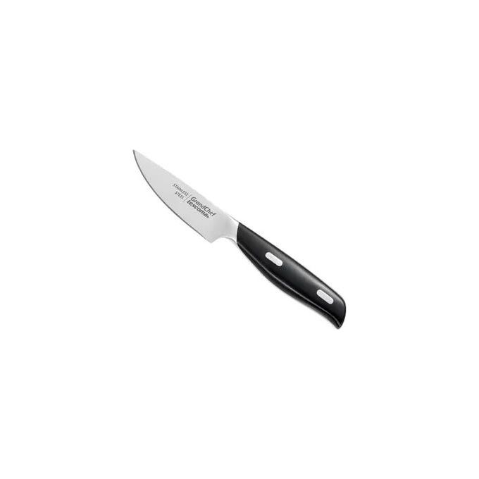 Tescoma 884610 GrandChef Coltello Sbucciatore lama 9 cm acciaio inox lavabile in lavastoviglie colore Nero