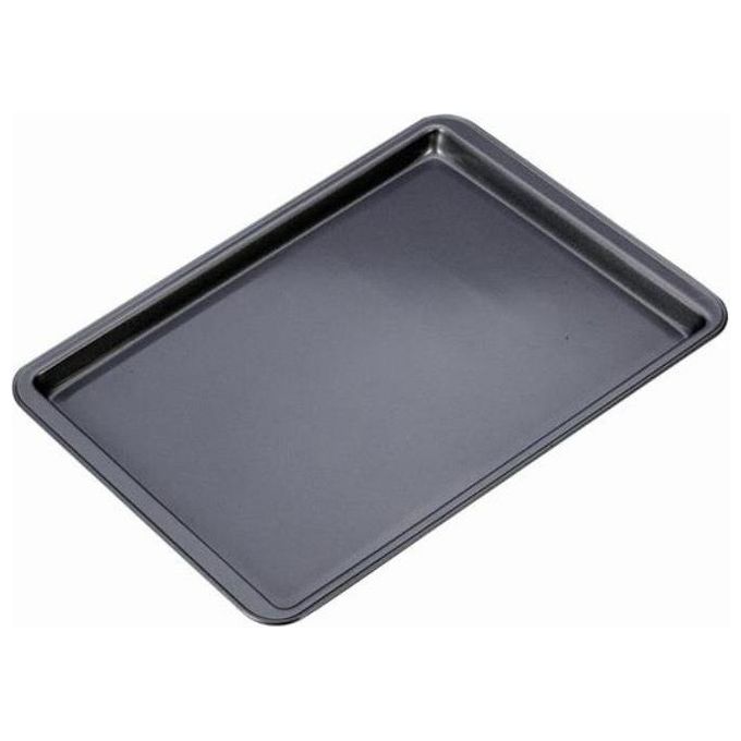 Tescoma T623014 Delicia Teglia Rettangolare Bassa per Forno in Acciaio Antiaderente 46x30x2 cm colore Nero
