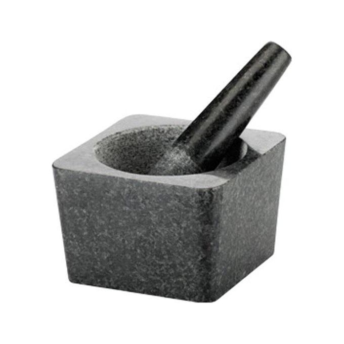 Tescoma T639070 President Mortaio e Pestello in Granito Naturale Superficie Interna Abrasiva per Ingredienti Umid e Secchi Dimensioni 13x13x8 cm colore Nero Tescoma T639070 President Mortaio e Pestello in Granito Naturale Superficie Interna Abrasiva per Ingredienti Umid e Secchi Dimensioni 13x13x8 cm colore Nero