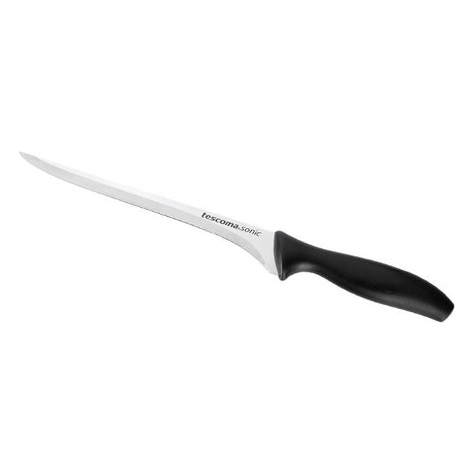 Tescoma T862038 Sonic Coltello Sfilettatore Lama Flessibile Acciaio Inox 18 cm colore Nero