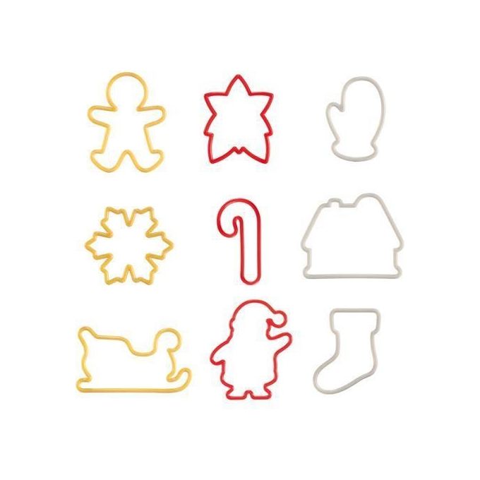 Tescoma Taglia Biscotti Natale set 9 Delicia Tescoma Taglia Biscotti Natale set 9 Delicia