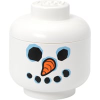 Testa contenitore LEGO "Snowman", grande, Scatola di immagazzinaggio