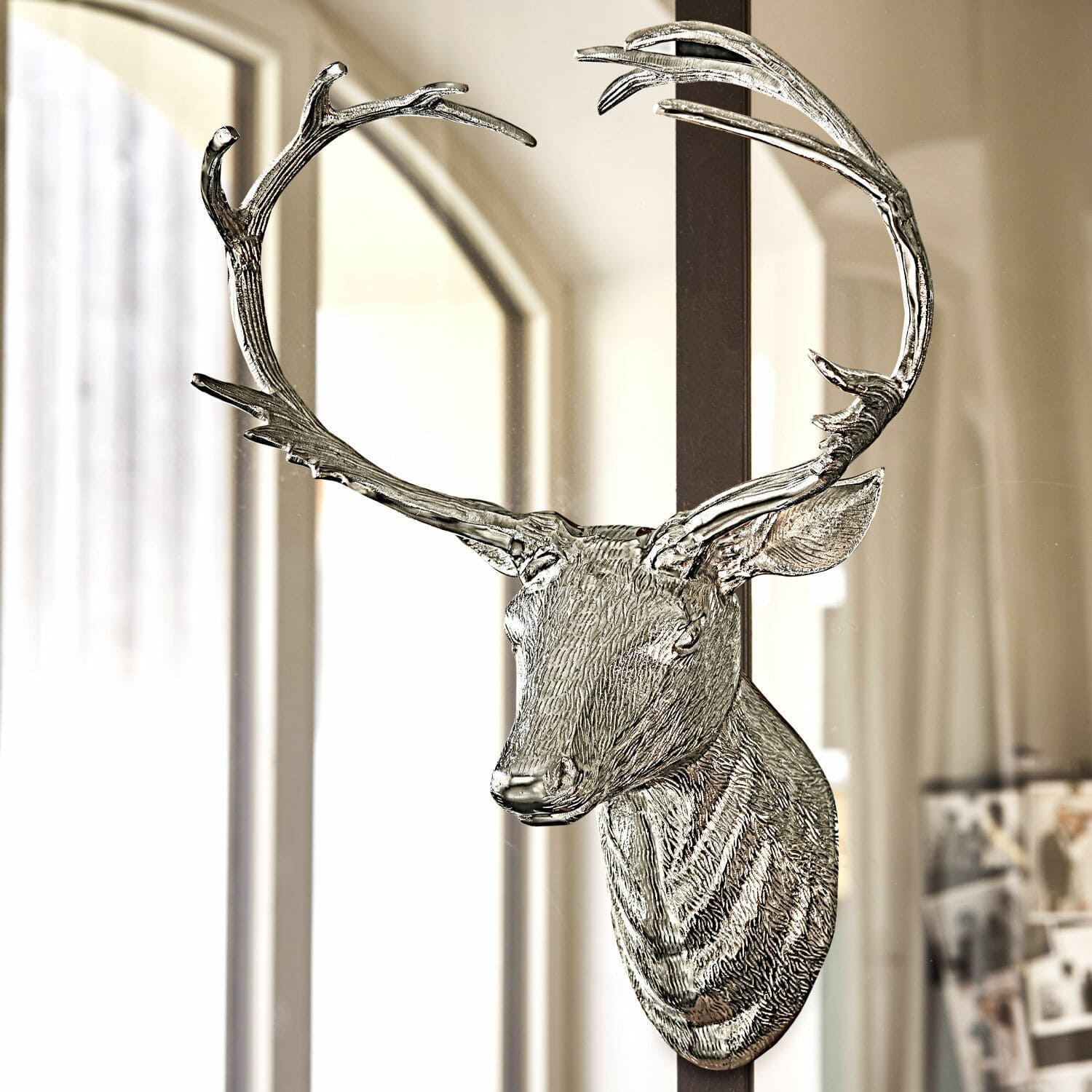 Testa di cervo decorativa Amirak
