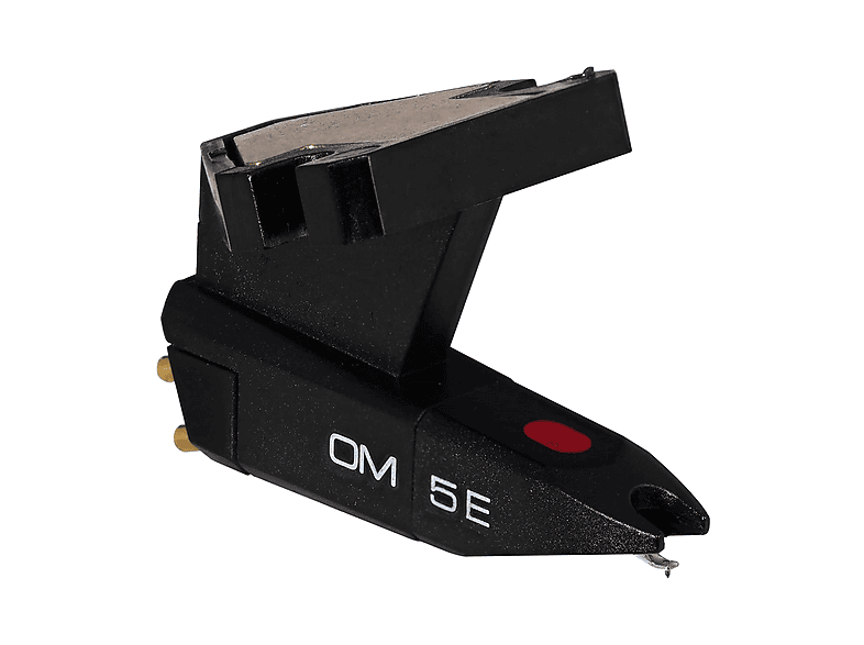 TESTINA PER GIRADISCHI ORTOFON OM5E puntina per giradischi MM con stilo ellittico, ricambio testina vinile, Nero