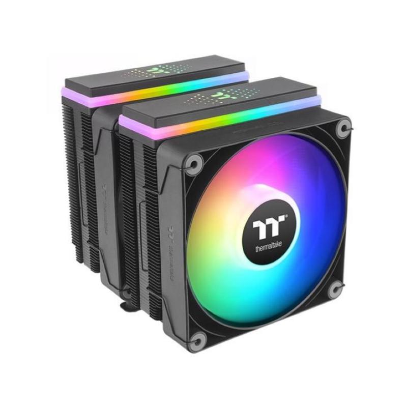 Thermaltake astria 600 processore raffreddatore d`aria 12 cm nero 2 pz