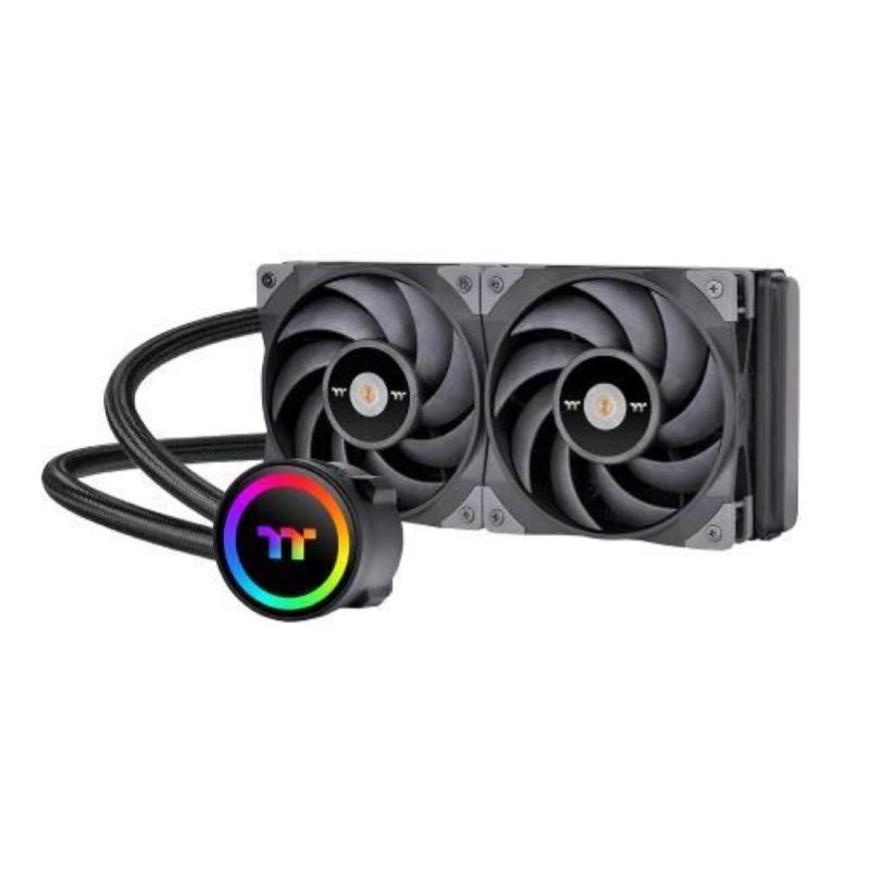 Thermaltake toughliquid 240 argb dissipatore a liquido ventole 2x120mm black