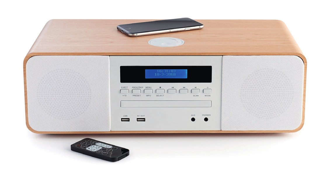 Thomson MIC201IBT set audio da casa Microsistema audio per la casa 50 W Bianco